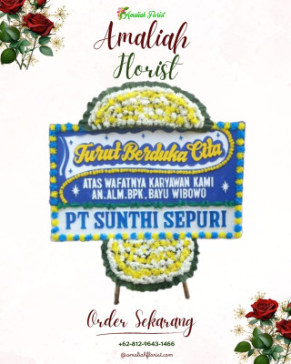 Papan Bunga Duka di Samadua