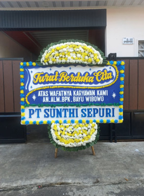 Papan Bunga Duka di Samadua