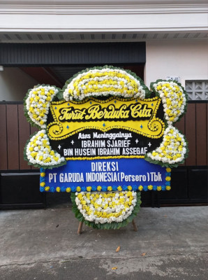 Papan Bunga Duka di Samadua