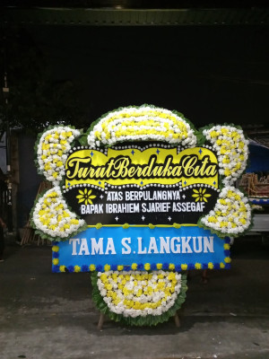Papan Bunga Duka di Samadua